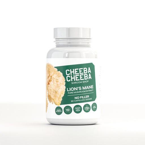 Lions Mane - Pure Mushroom Extract Capsules 500mg.