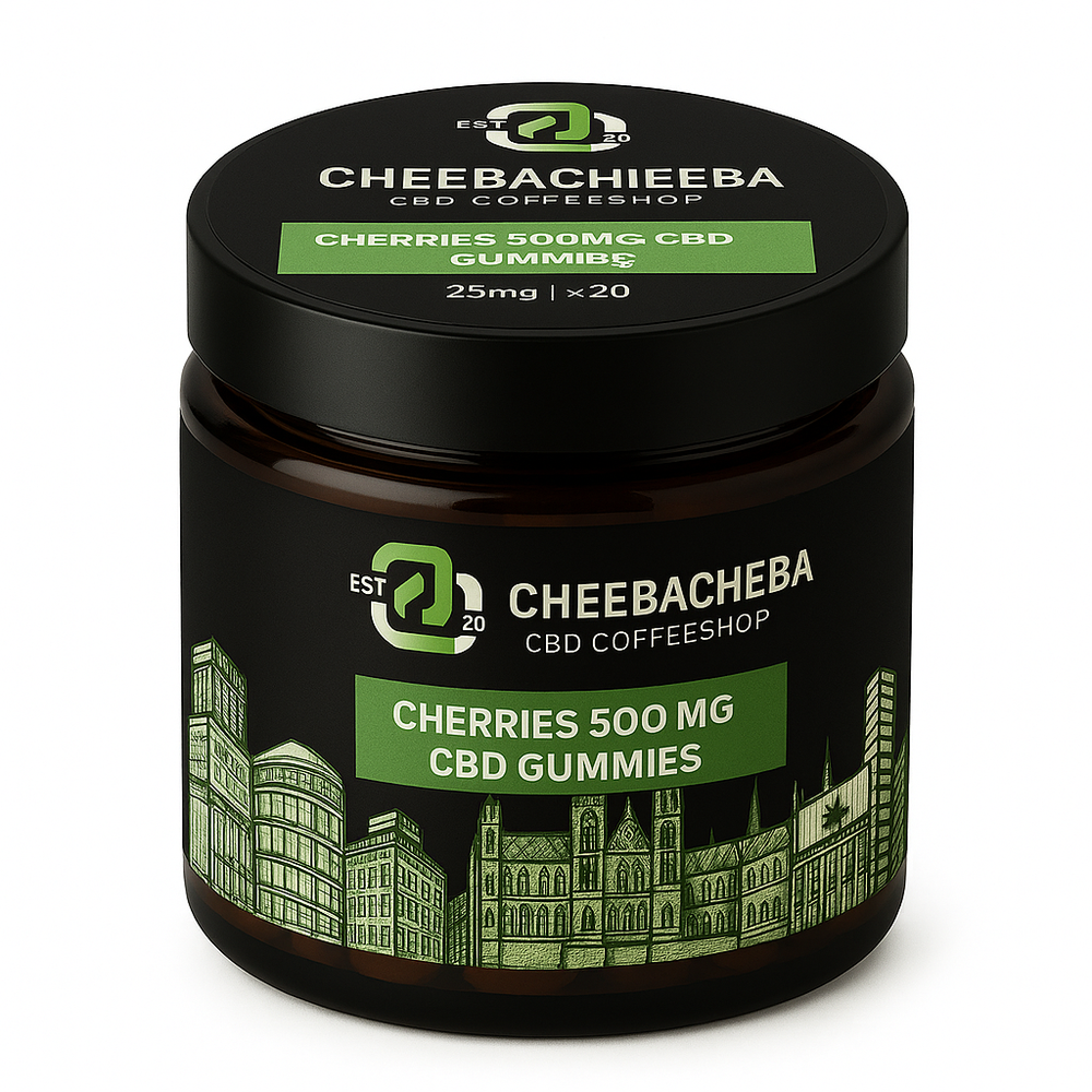 Cherries CBD Gummies - 500mg CBD (20 x 25mg)
