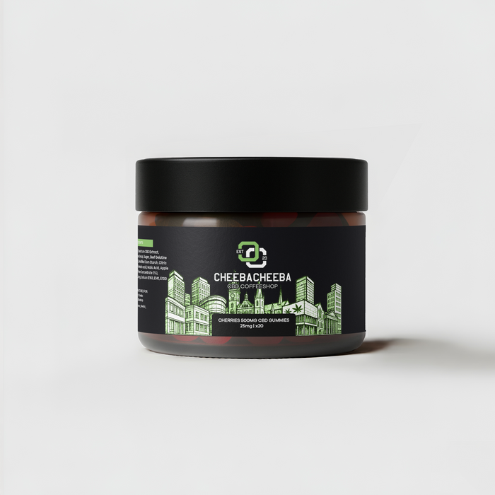 Cherries CBD Gummies - 500mg CBD (20 x 25mg)