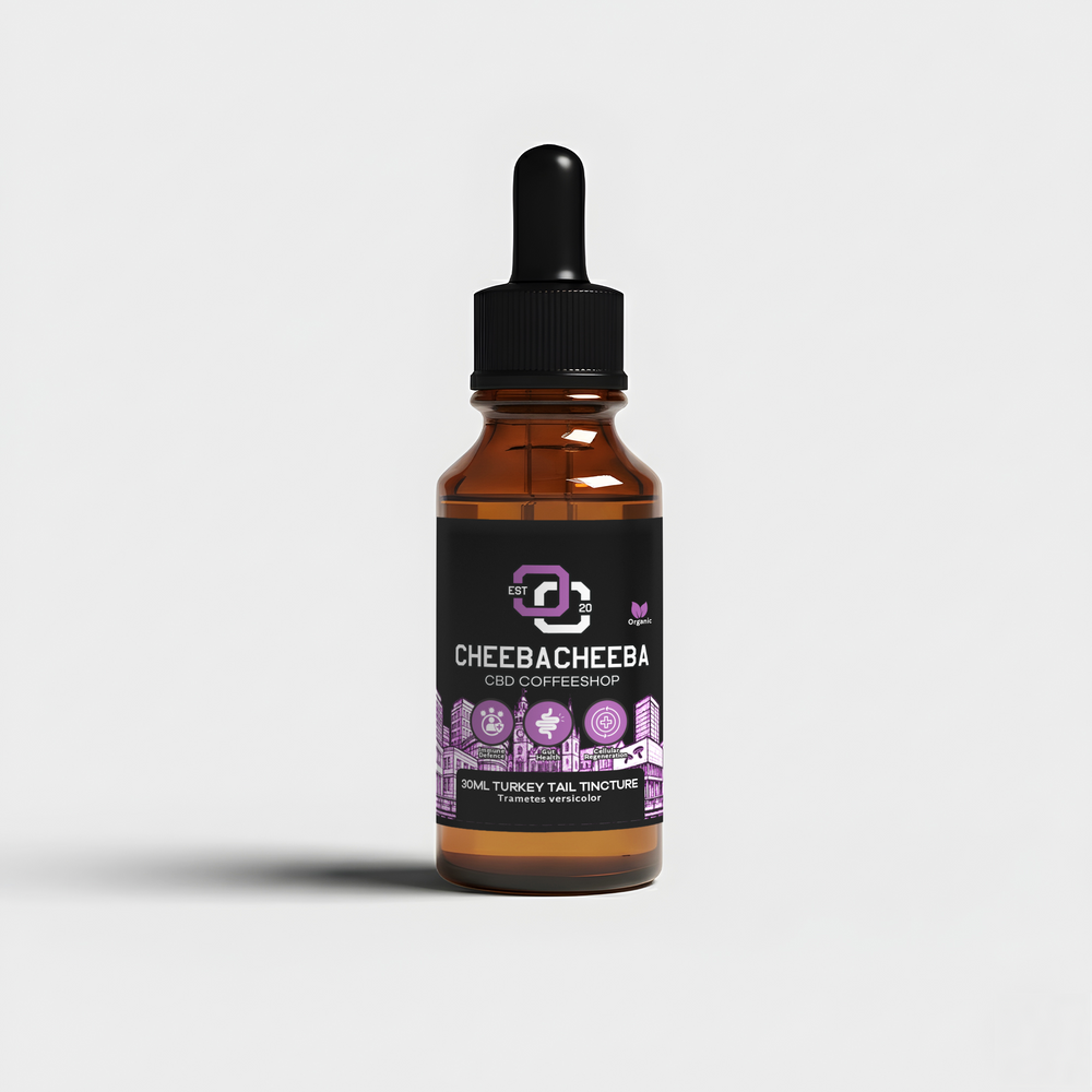 Turkey Tail Mushroom Tincture – Dual Extract 30ml