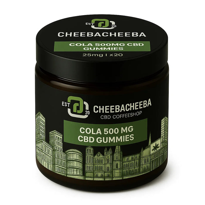 Sweet Fizzy Cola Bottles CBD Gummies – 500mg CBD (20 x 25mg)