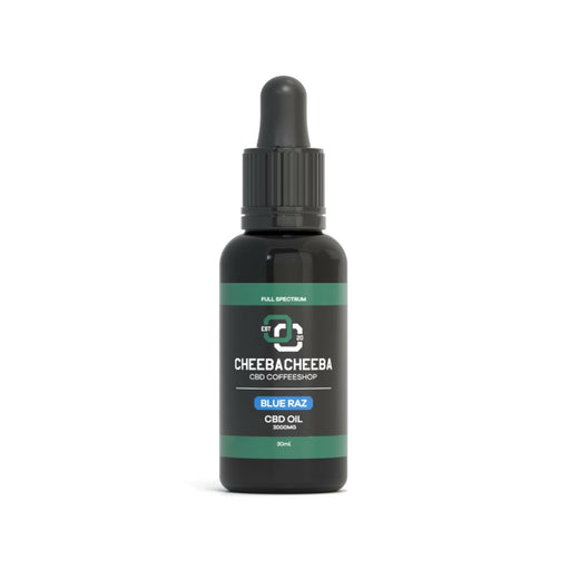 3000mg Blue Raz CBD Oil 30ml.