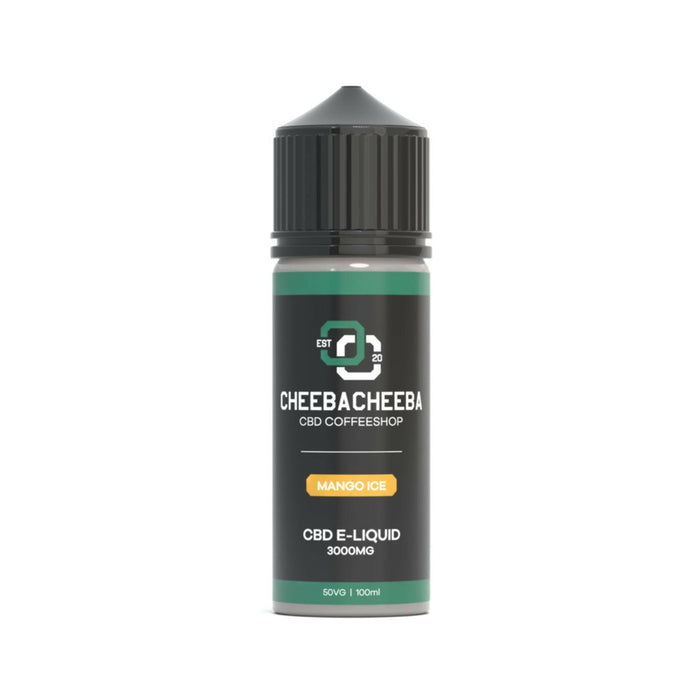 Mango Ice 3000mg CBD Vape 100ml.