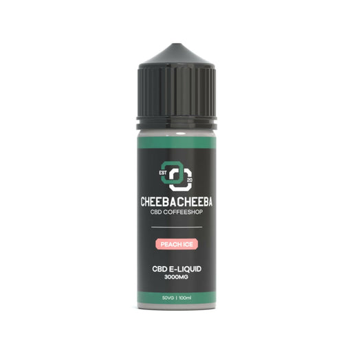 Peach Ice 3000mg CBD Vape 100ml.