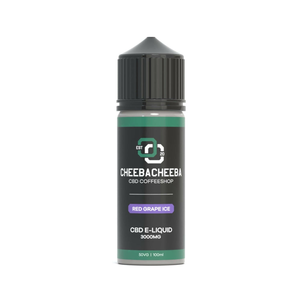 Red Grape Ice 3000mg CBD Vape 100ml.