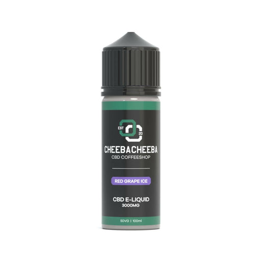 Red Grape Ice 3000mg CBD Vape 100ml.