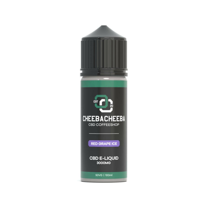 Red Grape Ice 3000mg CBD Vape 100ml.