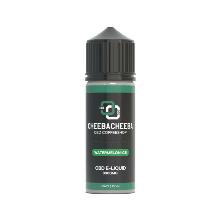 Watermelon Ice 3000mg CBD Vape 100ml.